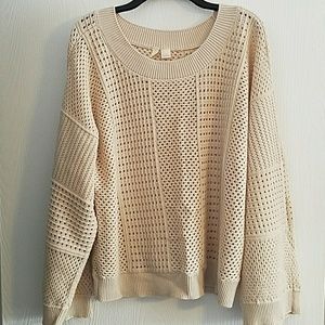 Moth cream sweater